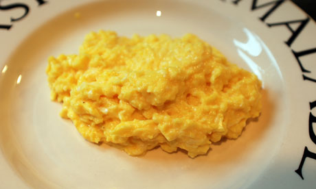 Delia scrambled eggs