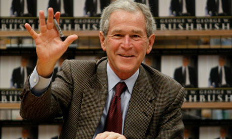 George W. Bush Signs Copies Of Memoir 