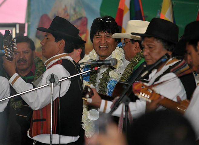 Cacun COP16 update: Bolivian President Evo Morales 
