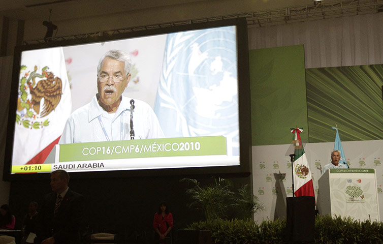 Cacun COP16 update: Saudi Arabia's Minister of Petroleum  Ali Ibrahim Al Naimi