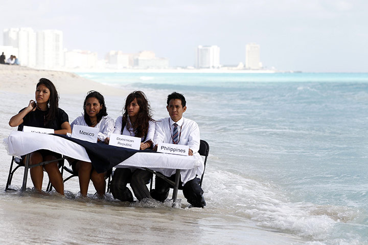 Cacun COP16 update: Activists from the 350.org 