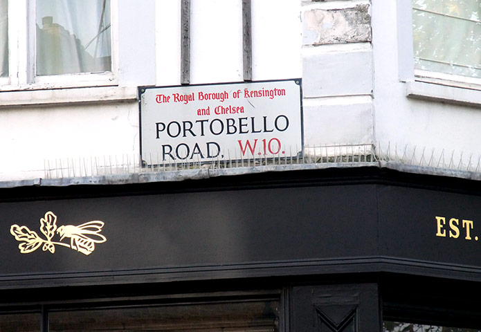 Week in pics: Macdonald: Portobello Road