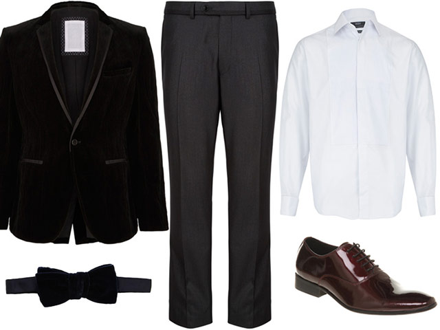 Key trends: LBD: Velvet blazer