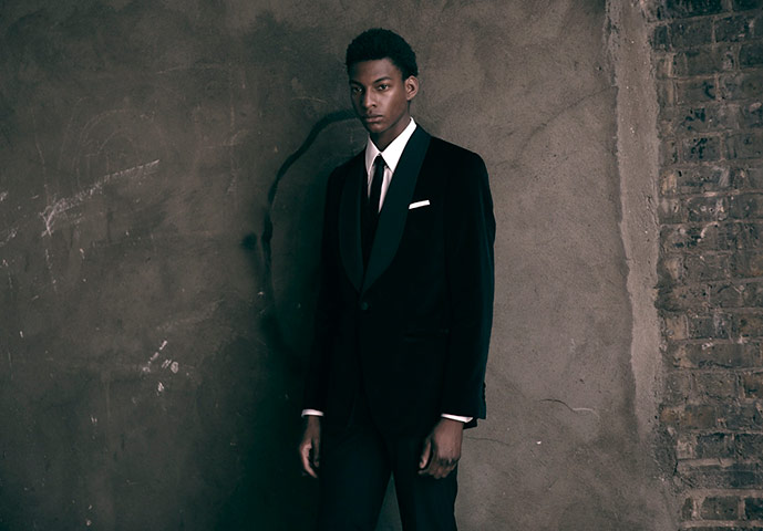 Key trends: LBD: Velvet tuxedo suit