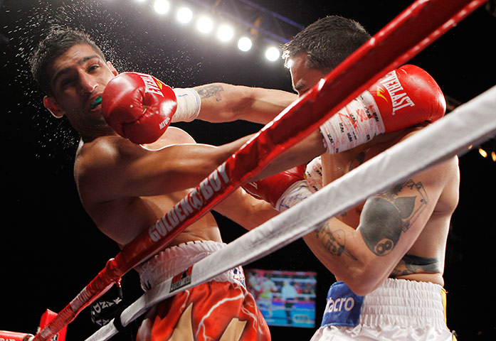 boxing: Amir Khan, Marcos Maidana