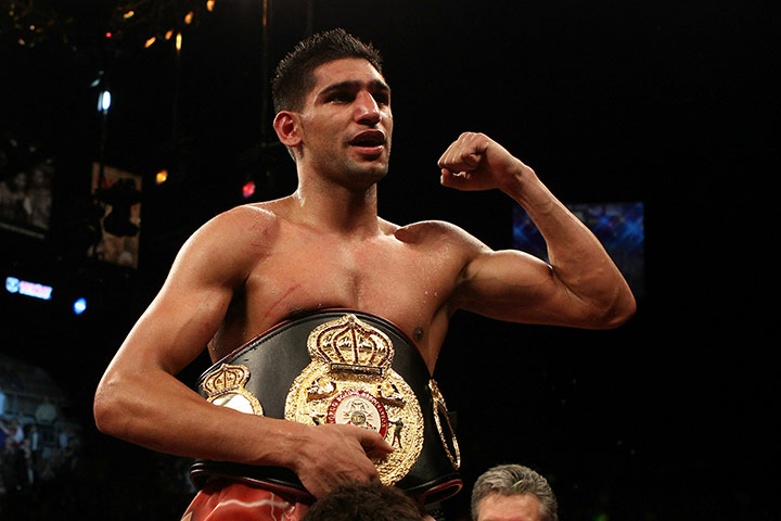 boxing: Amir Khan v Marcos Maidana