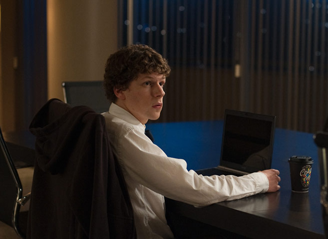 Golden Globe noms 2011: Jesse Eisenberg for The Social Network