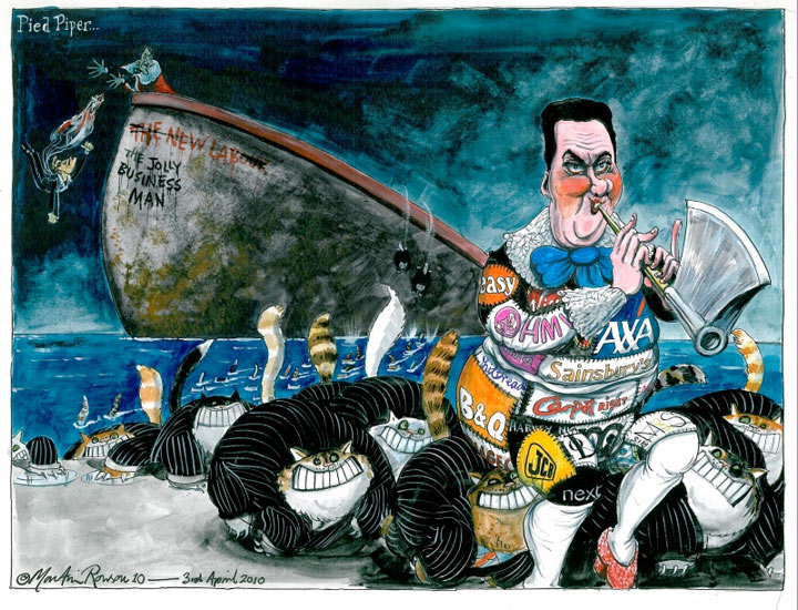 Martin Rowson: George Osborne