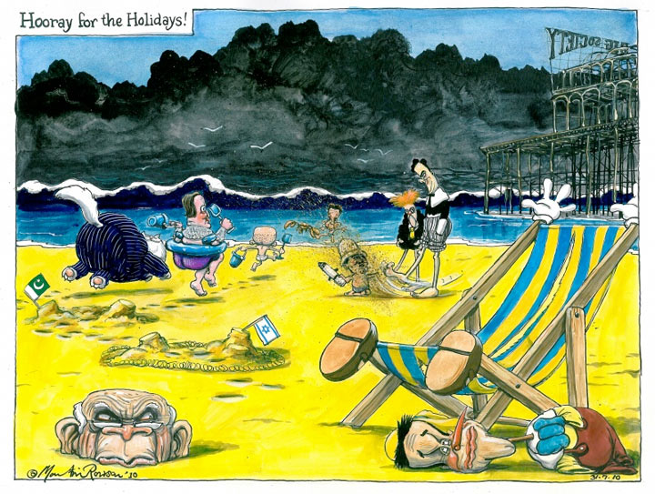 Martin Rowson: Hooray for the holidays