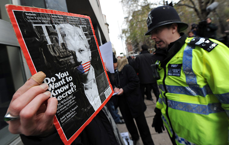 Julian Assange Trial: WIkiLeaks Juilan Assange In Court