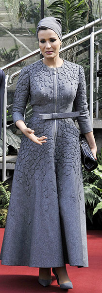 Best dressed list: Sheikha Mozah