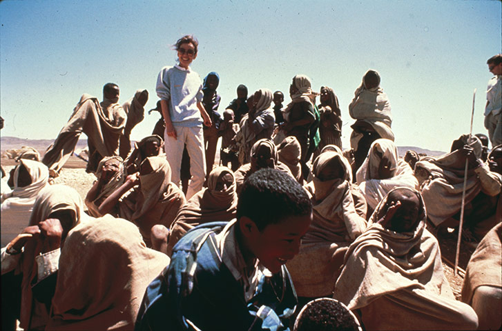 MDG : Celebrities: Hepburn In Ethiopia