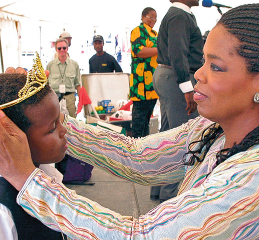 Xmas family photos: Xmas family photos: Oprah