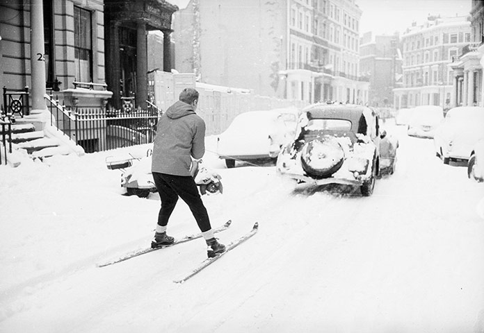 1962 Winter Freeze: Pulled Along Behind