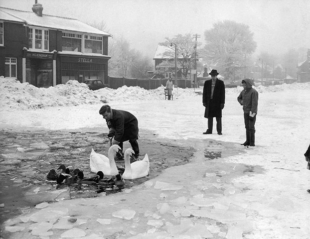 1962 Winter Freeze: Frozen Lake
