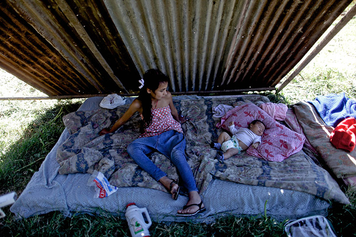 24 hours in pictures: Squatters in Buenos Aires