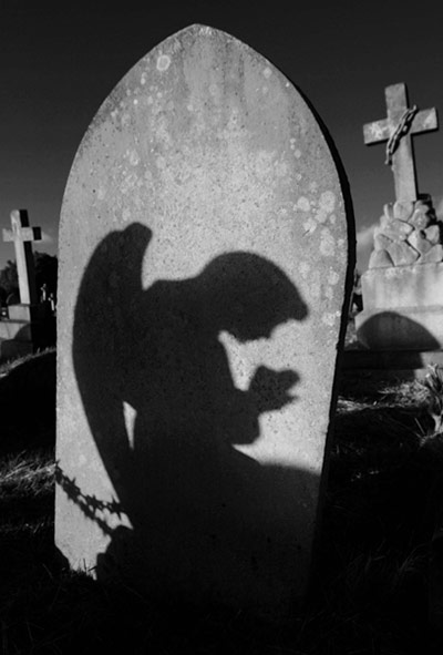 In Pictures: Angel: headstone