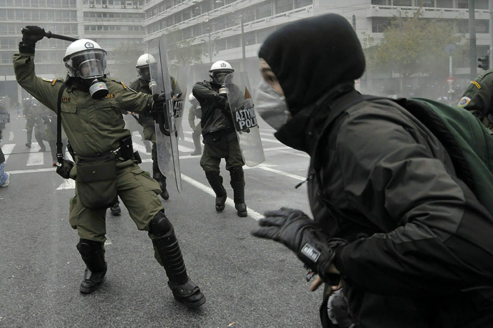 Riots in Athens: Greek Protests Against Austerity Measures
