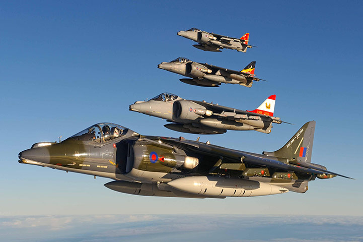 Harrier Jets Cuts: Last Harrier flight
