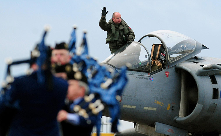 Harrier Jets Cuts: Last Harrier flight