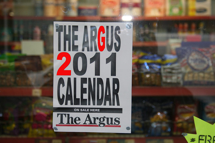 G2 calendar runners up: Alasdair Warwood