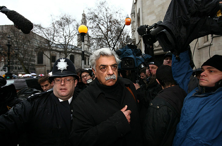 Julian Assange Trial: Author, filmaker and supporter of Julian Assange, Tariq Ali