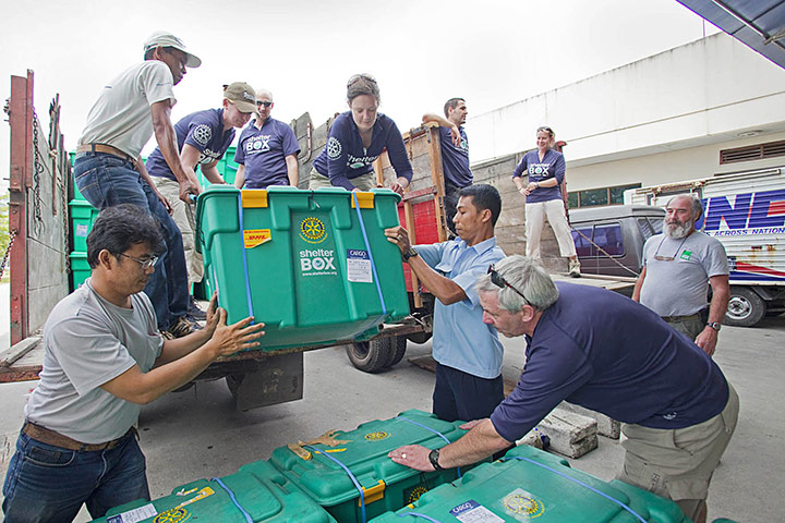 Shelterbox: Aid for Mentawai Island, Indonesia