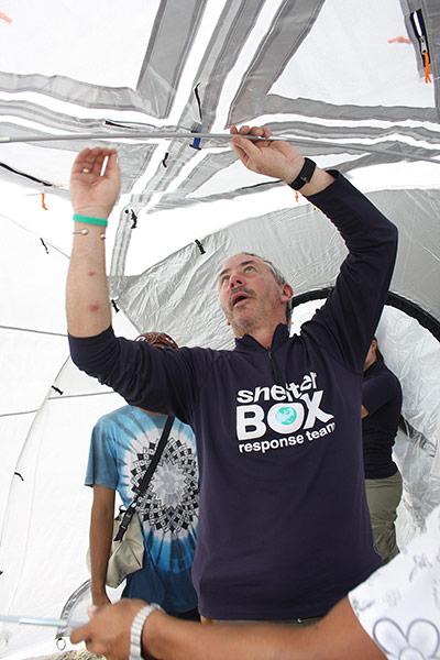 Shelterbox: Aid for Mentawai Island