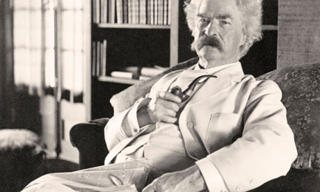 American writer Mark Twain