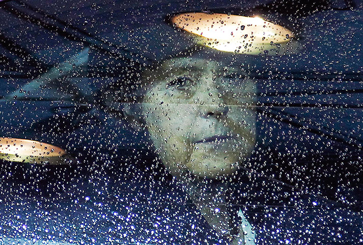 24 hours in pictures: Germany's Chancellor Angela Merkel arrives at the European Council