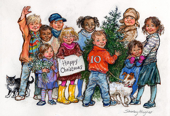 Leader Christmas Cards: Politicians' xmas cards - Gordon Brown 2007