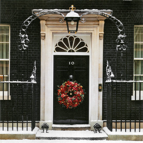 Leader Christmas Cards: Gordon Brown's Christmas Card 2008