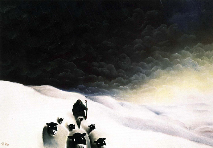 Leader Christmas Cards: William Hague 1998 Christmas Card