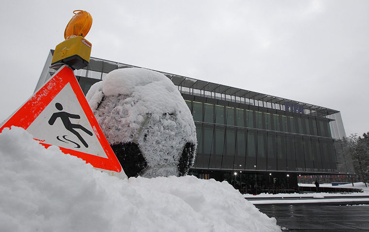 2018 World Cup bid: A snowbound FIFA HQ