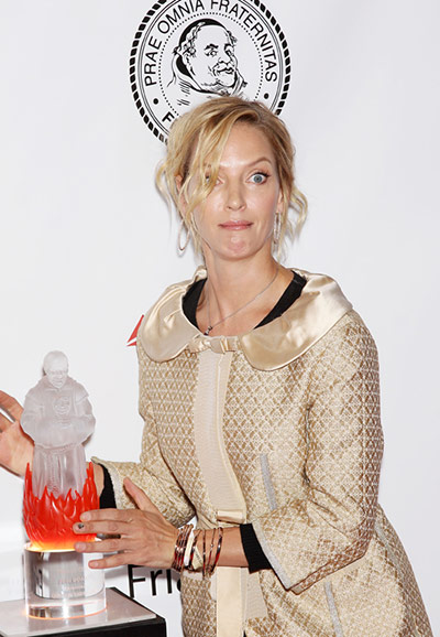 Tarantino roast: Quentin Tarantino Friars Club Roast, New York, America - 01 Dec 2010