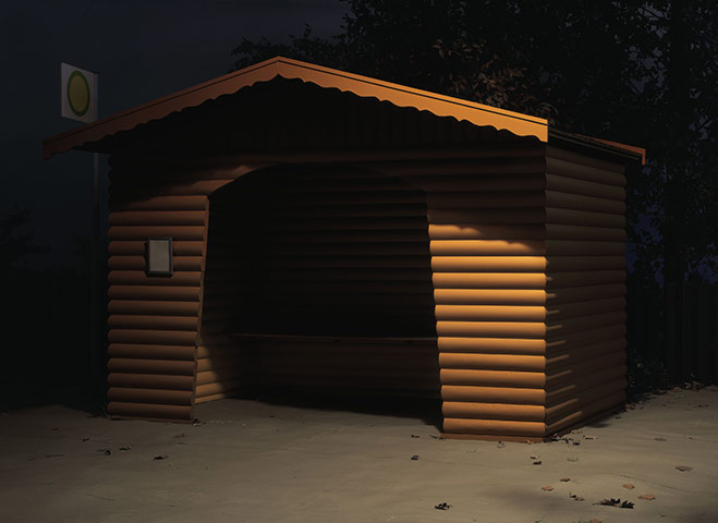 Deutsche Börse Prize: Thomas Demand, Haltestelle, 2009. Thomas Demand, Haltestelle, 2009