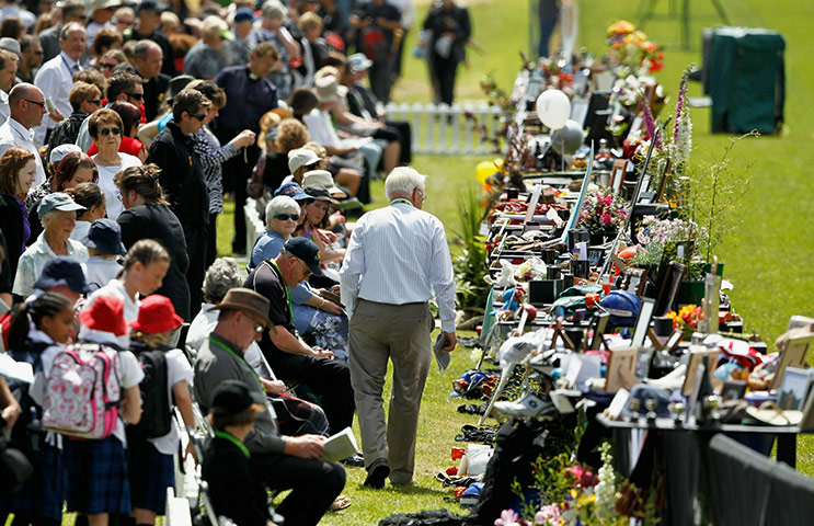 Families gather at New Zealand miners memorial service