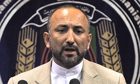 Hanif Atmar was Afghanistan's interior minister until his resignation on 6 June this year