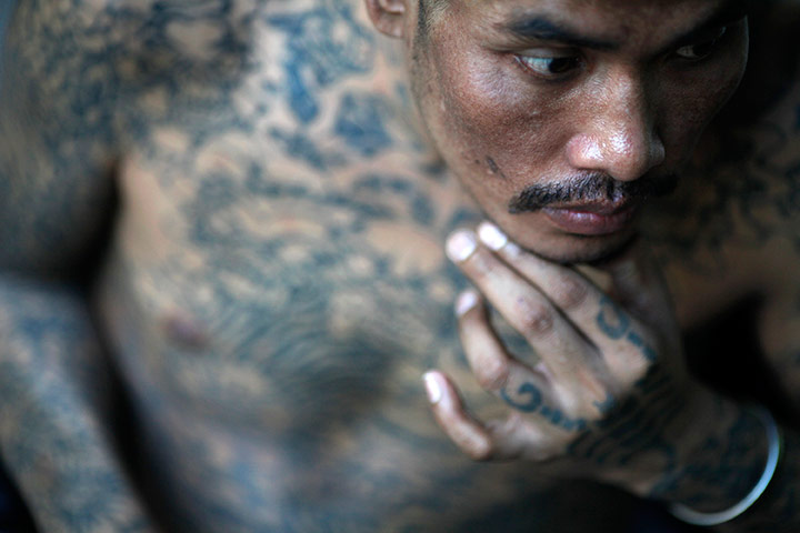 24 hours in pictures: HIV positive man rests at a hospice in Lopburi