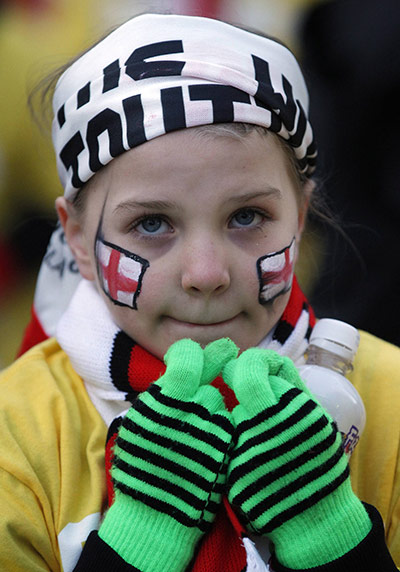2018 results: Rosaleen Sheenhan waits for the announcement of the host the 2018 World Cup