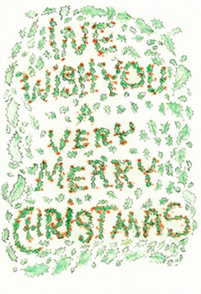 DIY Christmas cards: Make merry by Michael Gough