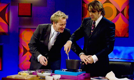Gordon Ramsay and Jonathan Ross
