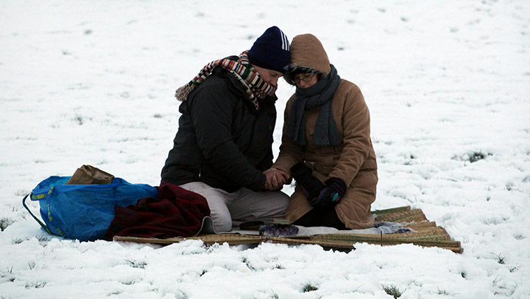 Winter Solstice: Druids Celebrate Winter Solstice At Stonehenge