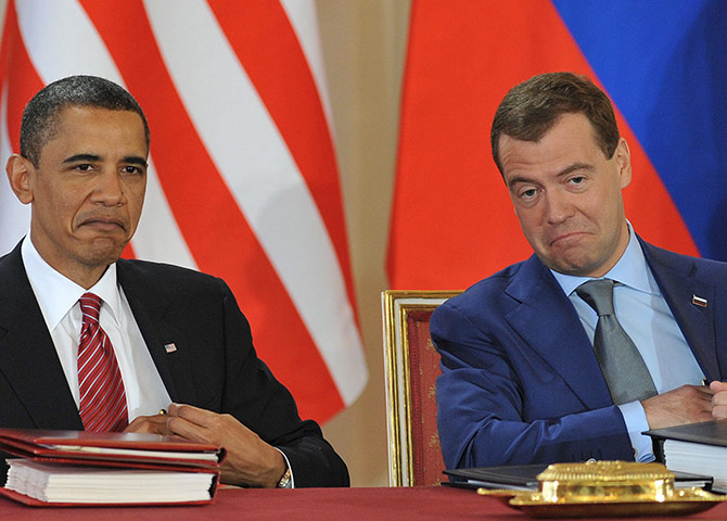 obama 2010: Medvedev andObama sign START treaty