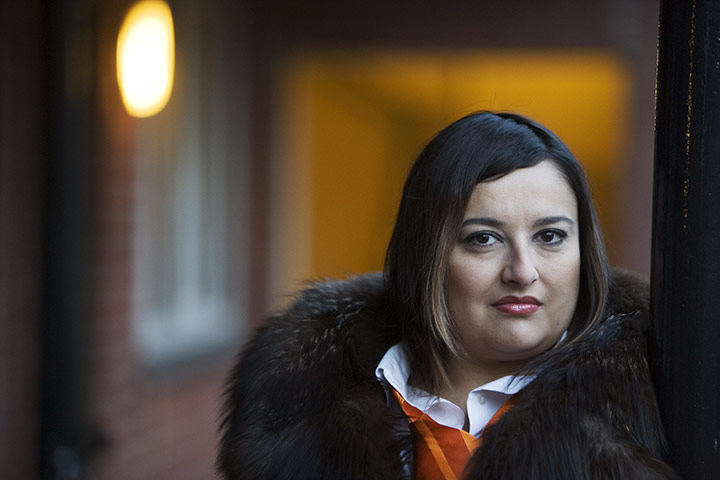 Tommy Sheridan: Journalist Anvar Khan at her home in Glasgow