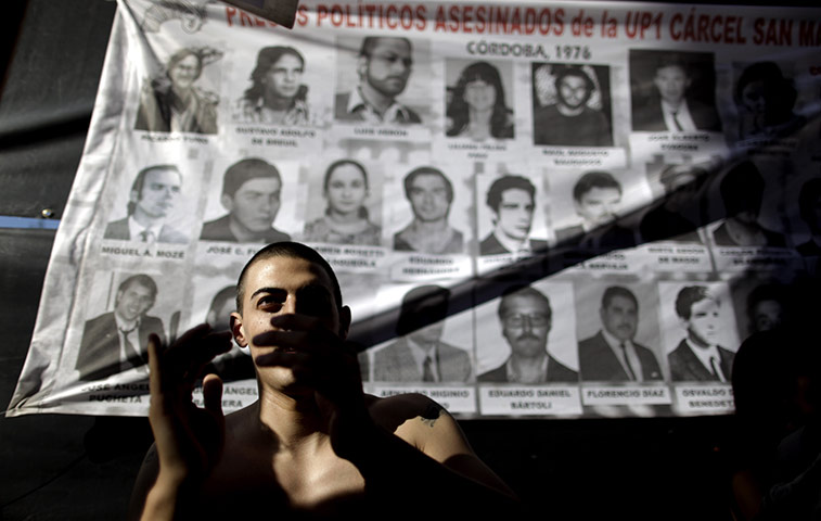 24 hours in pictures: Jorge Videla  sentenced in Argentina