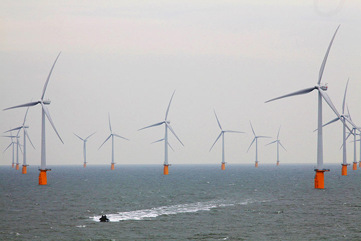 2010 green technologies: Thanet Offshore Wind Farm