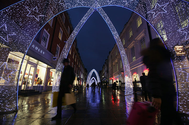 Week in Business: Christmas Lights In Central London