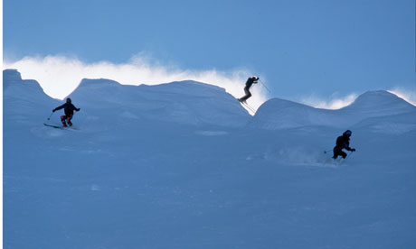 Skiing at Mammoth