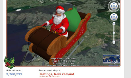 Norad Santa tracker